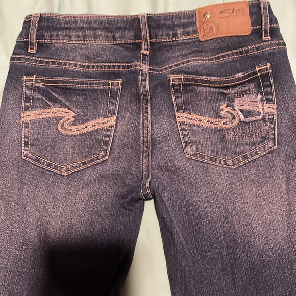 Kids sliver jeans with adjustable waist band - Picture 3 of 6